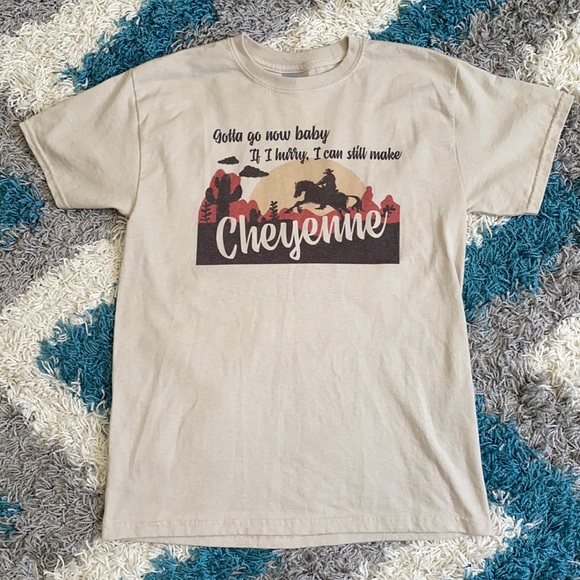 Tops - Women’s Short Sleeve Tee | George Strait- I Can Still Make Cheyenne Country Song